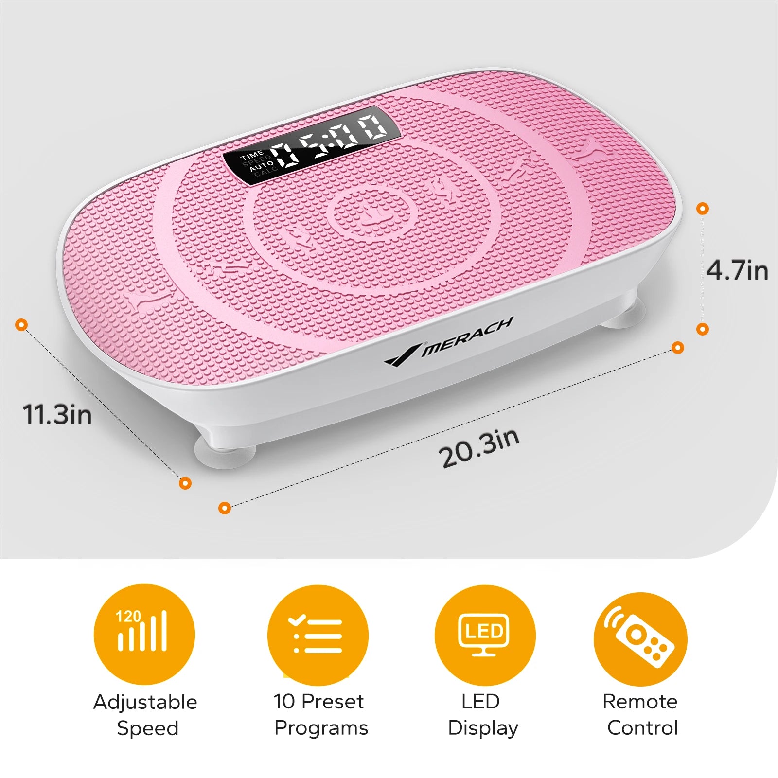 Vibration Plate CV30 – Whole Body Workout Fitness Platform for Weight Loss & Shaping