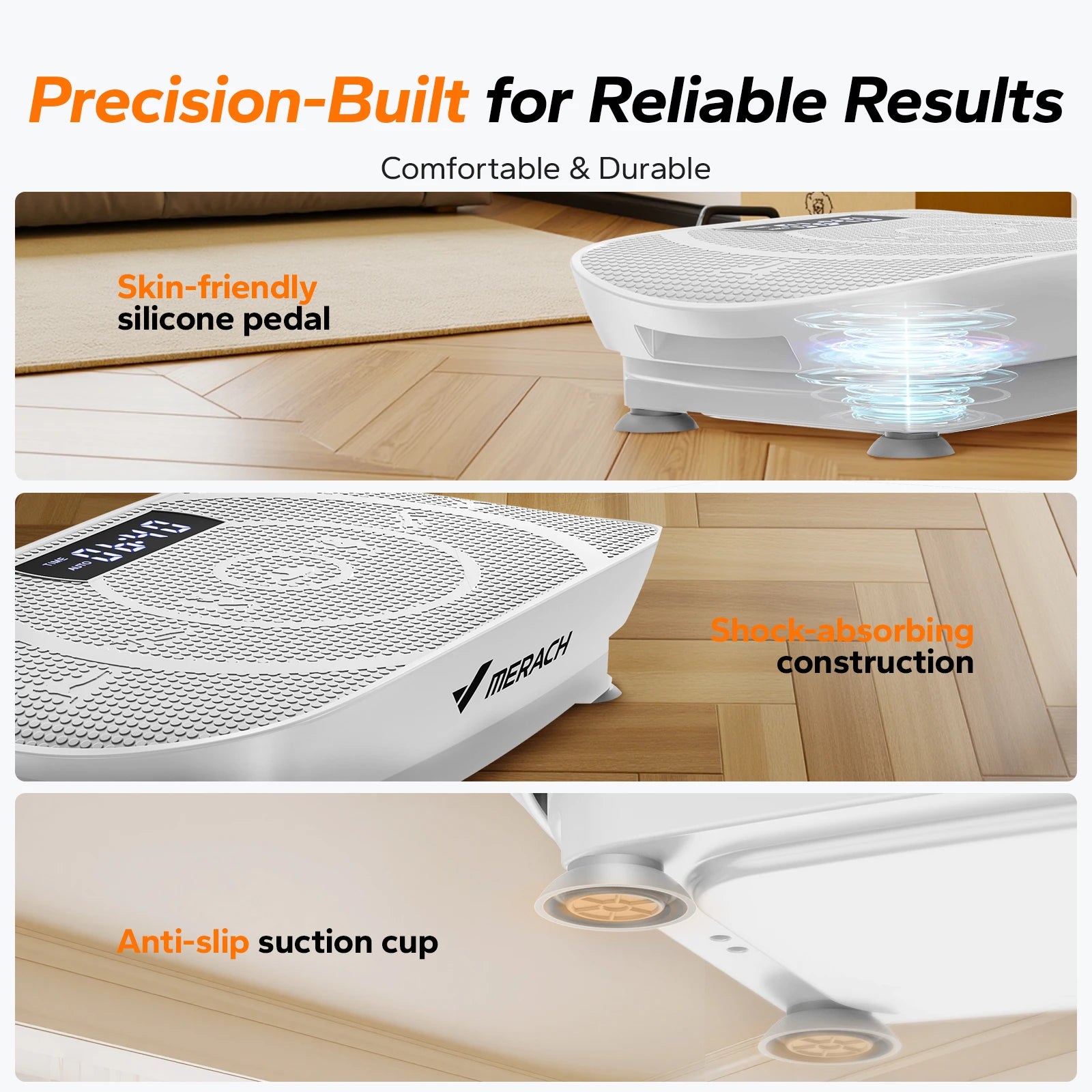 Vibration Plate CV30 – Whole Body Workout Fitness Platform for Weight Loss & Shaping