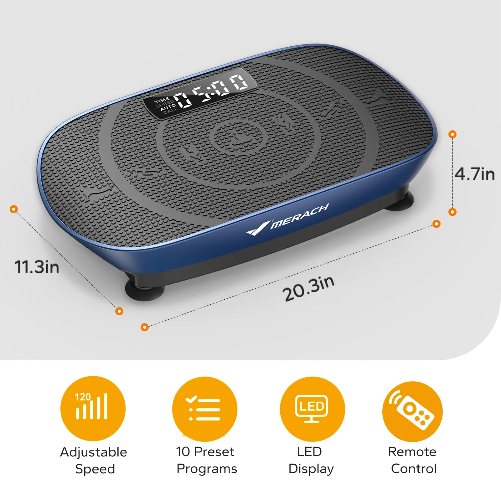 Vibration Plate CV30 – Whole Body Workout Fitness Platform for Weight Loss & Shaping