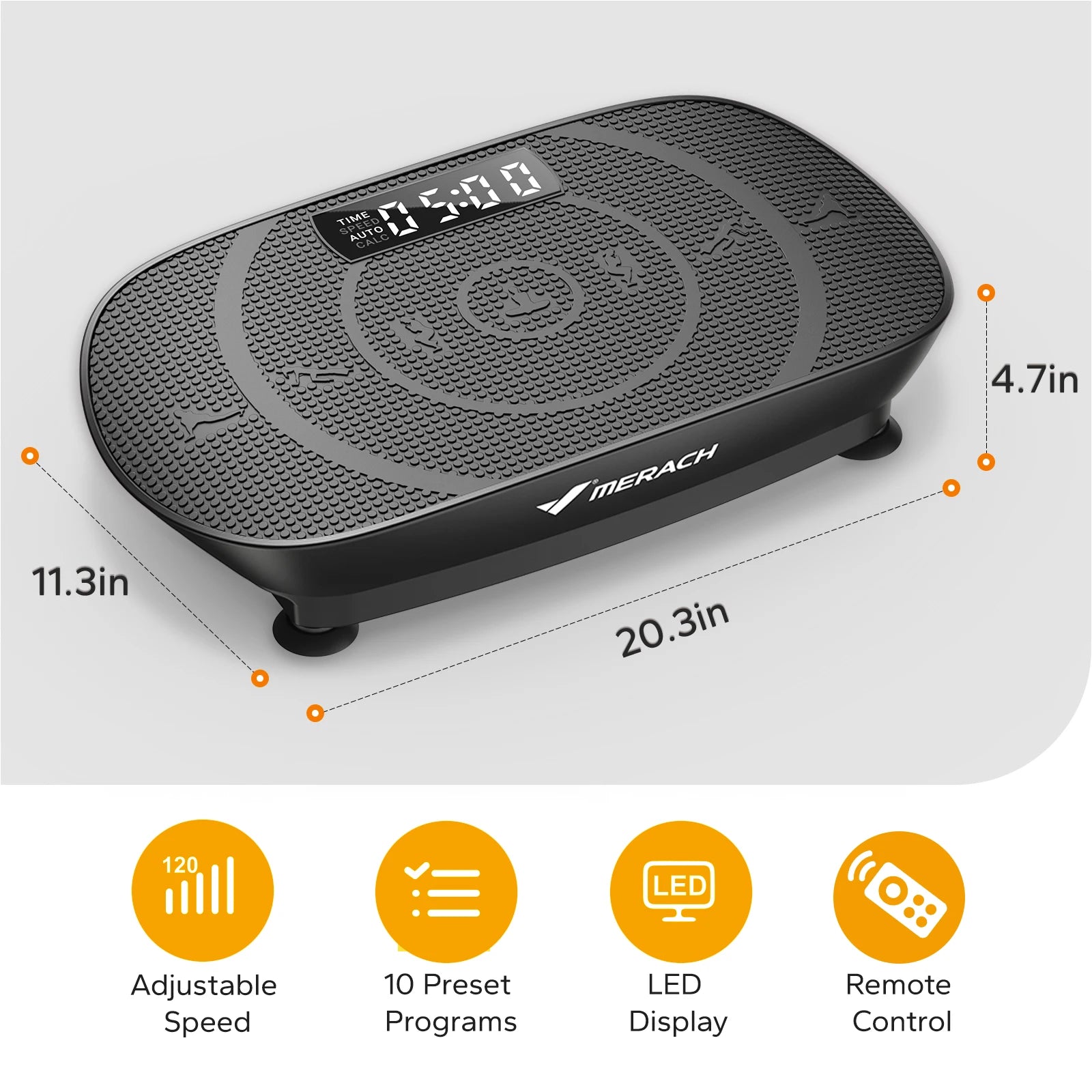 Vibration Plate CV30 – Whole Body Workout Fitness Platform for Weight Loss & Shaping