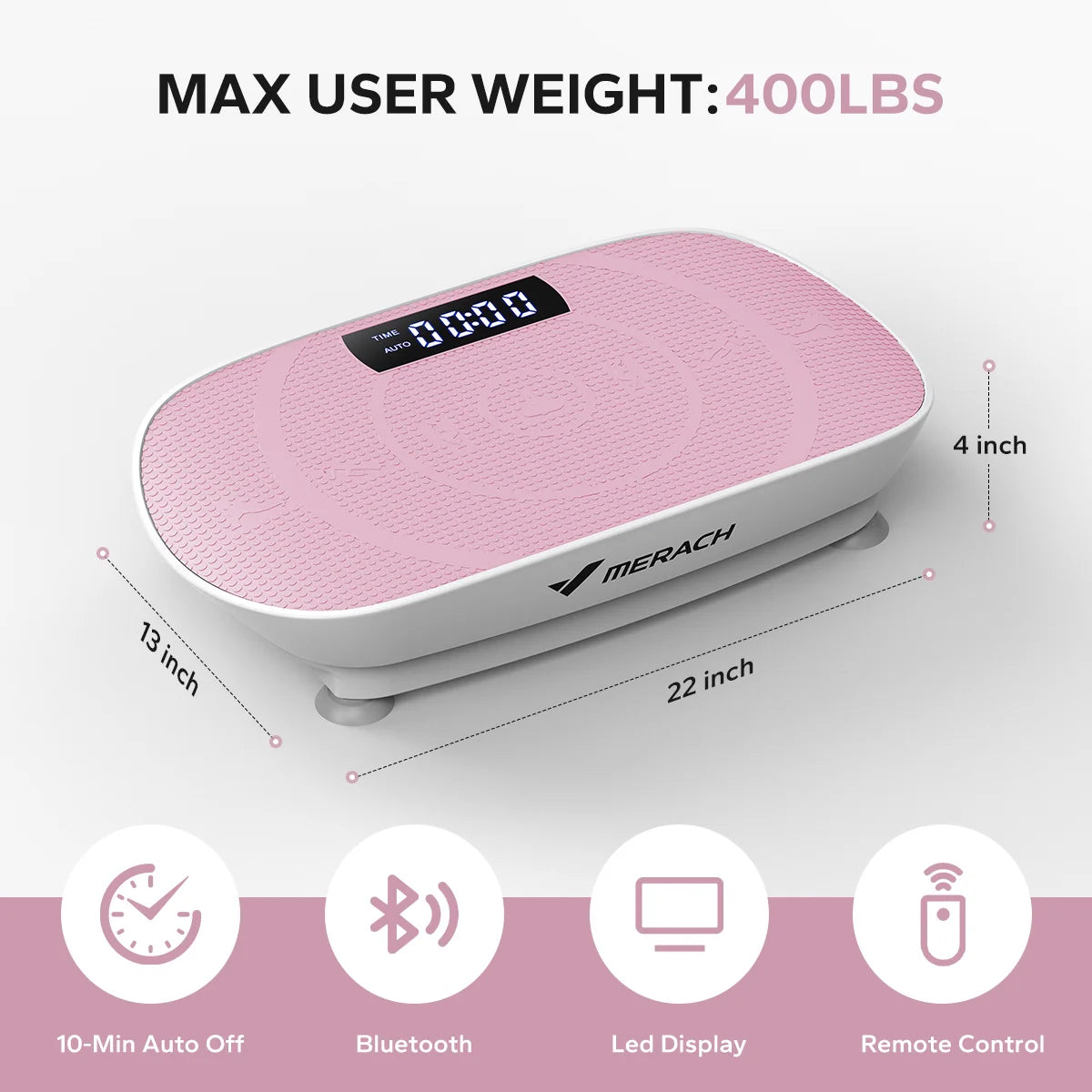 Vibration Plate CV30 – Whole Body Workout Fitness Platform for Weight Loss & Shaping
