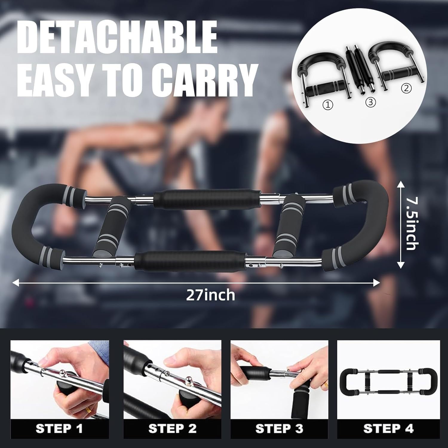 Multi-Functional Adjustable Arm & Chest Strength Trainer
