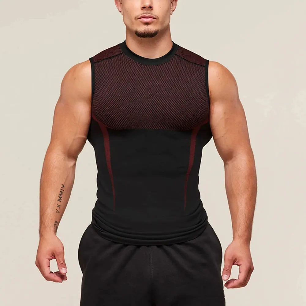 Men’s Compression Running T-Shirt Short Sleeve Gym Fitness Sports Top SHARK