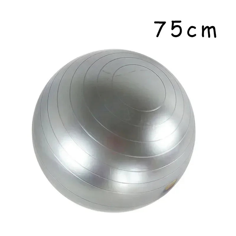 PVC Inflatable Yoga Ball Thickened Fitness Pilates Balance Exercise Ball