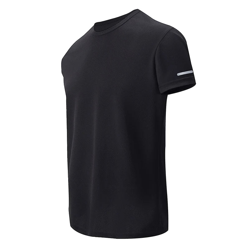 Men’s Quick-Dry Summer Sports T-Shirt Loose Fit Running Fitness Wear