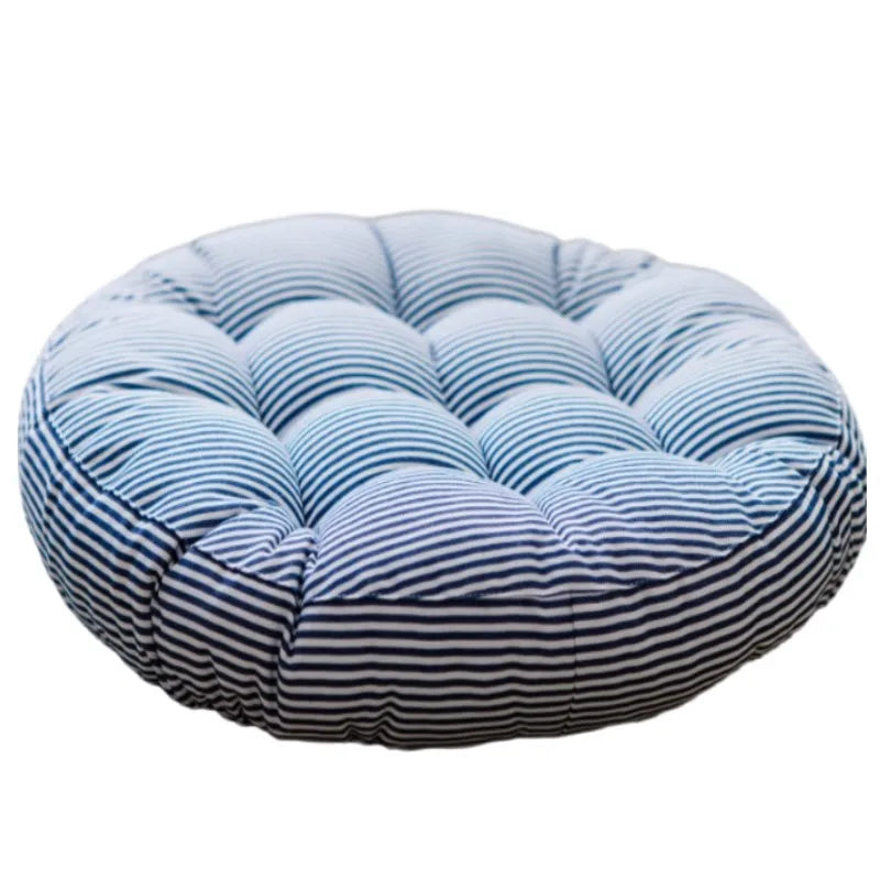 Large Round Cotton Linen Floor Cushion Meditation Yoga Tatami Seat Pad