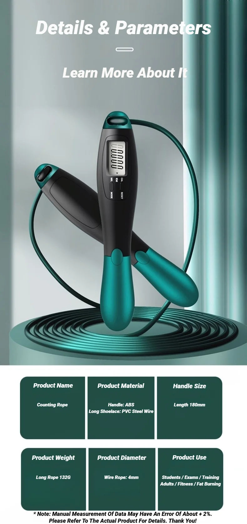 Digital Counting Jump Rope