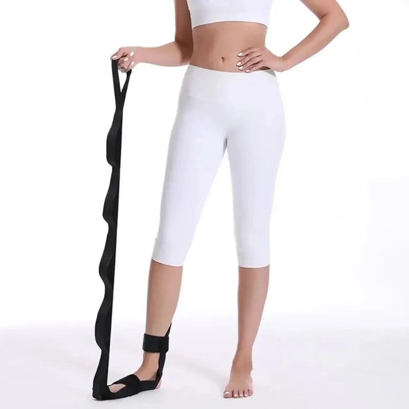 7-Level Adjustable Yoga Stretching Belt Segmented Training Strap