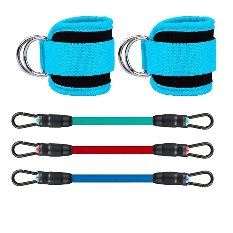 Ankle Straps Resistance Bands Set for Gym Yoga Fitness Training