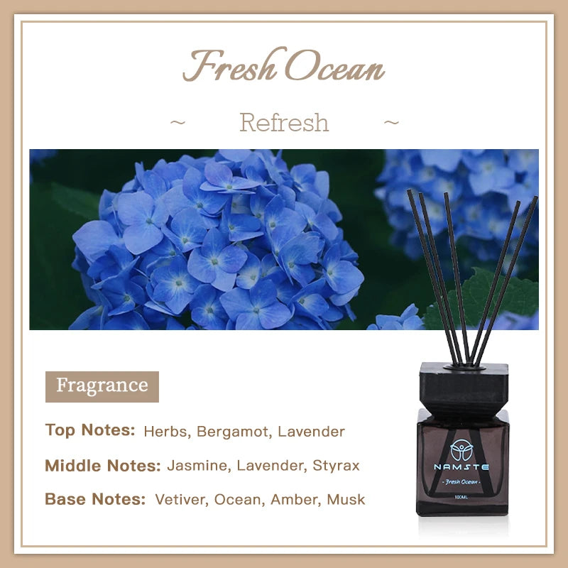 100ml Premium Aroma Diffuser Oil for Home Car Long Lasting Fragrance