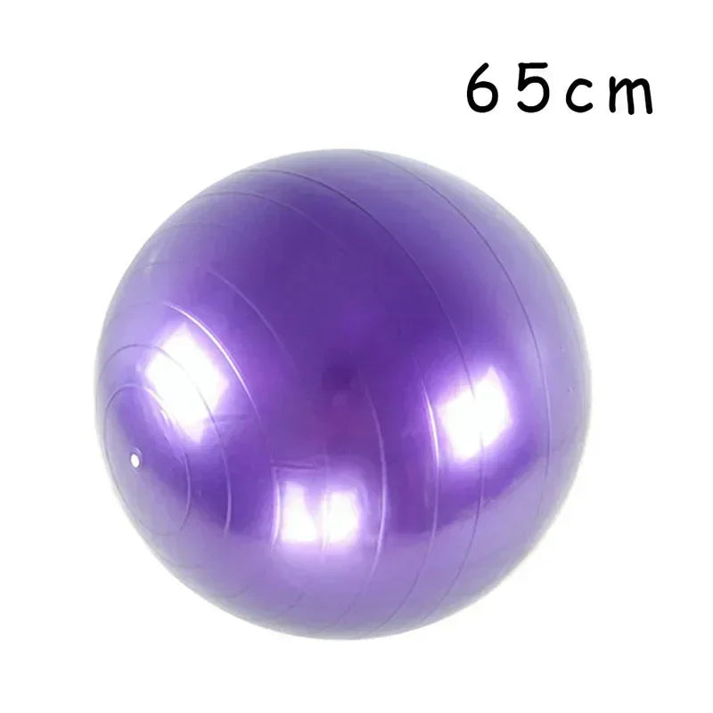 PVC Inflatable Yoga Ball Thickened Fitness Pilates Balance Exercise Ball