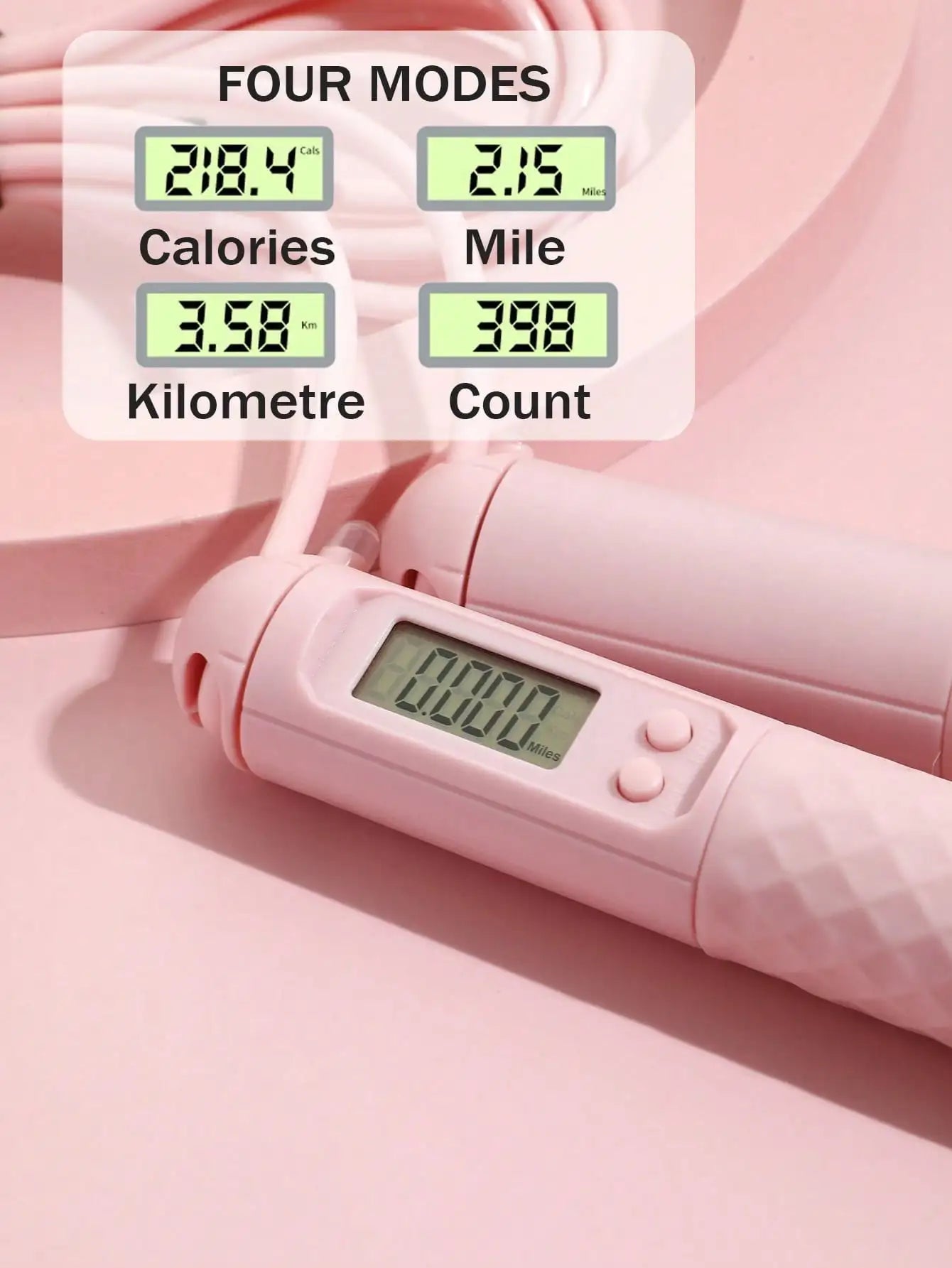 Digital Fitness Jump Rope with Calorie Counter