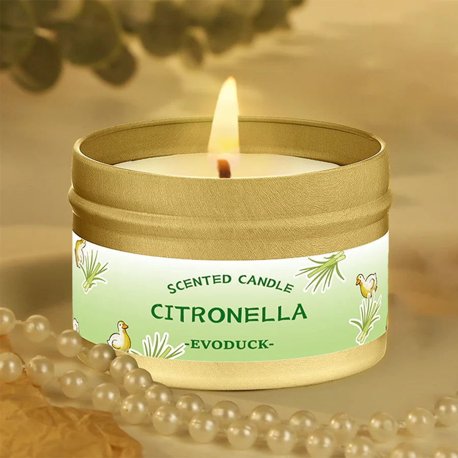 Citronella Lemongrass Outdoor Candle for Patio Garden Camping BBQ