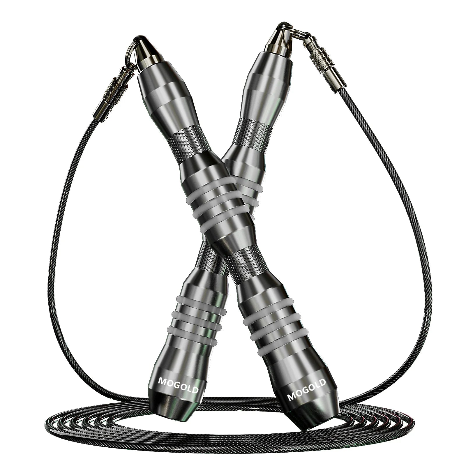 MOGOLD Steel Jump Rope