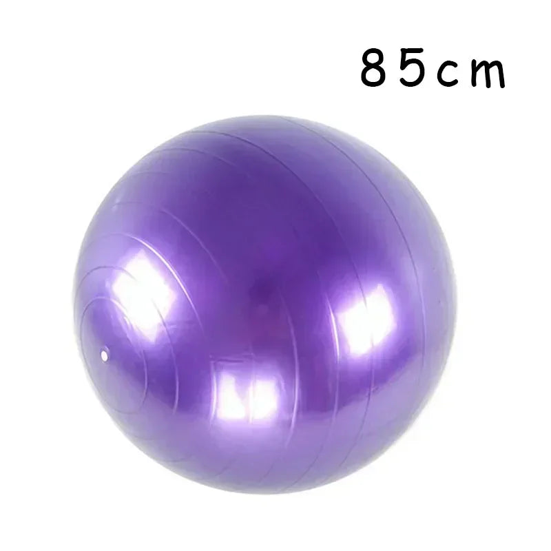 PVC Inflatable Yoga Ball Thickened Fitness Pilates Balance Exercise Ball