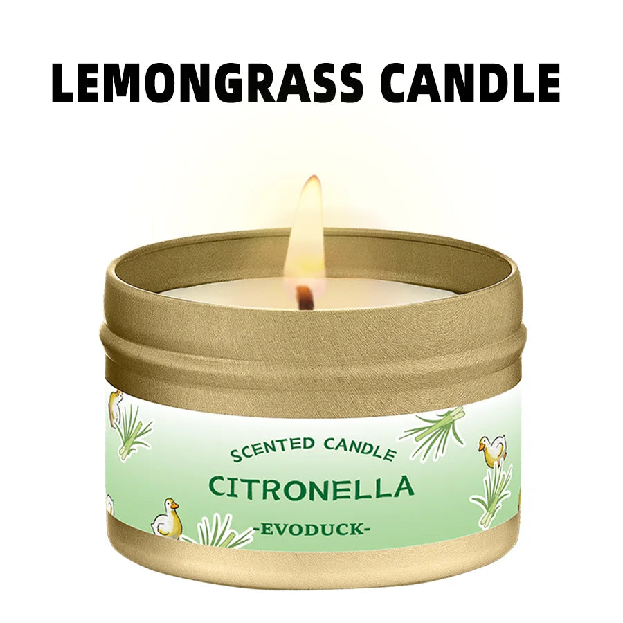 Citronella Lemongrass Outdoor Candle for Patio Garden Camping BBQ