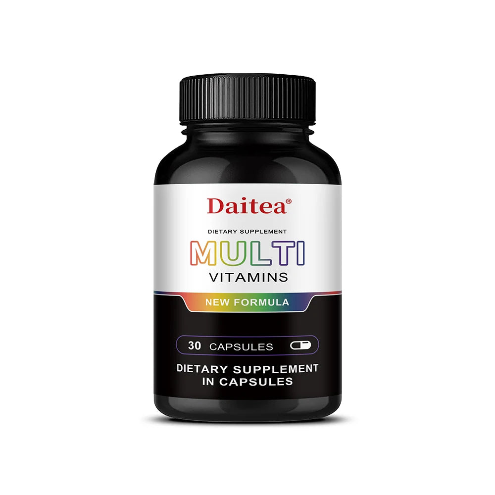 Multivitamin & Mineral Capsules Energy Muscle Immune Support Formula