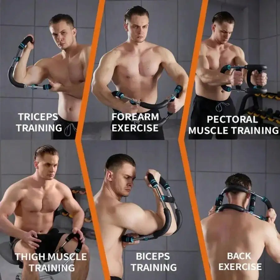 Adjustable Shaker Twister Arm Trainer – Chest & Forearm Strength Workout Equipment
