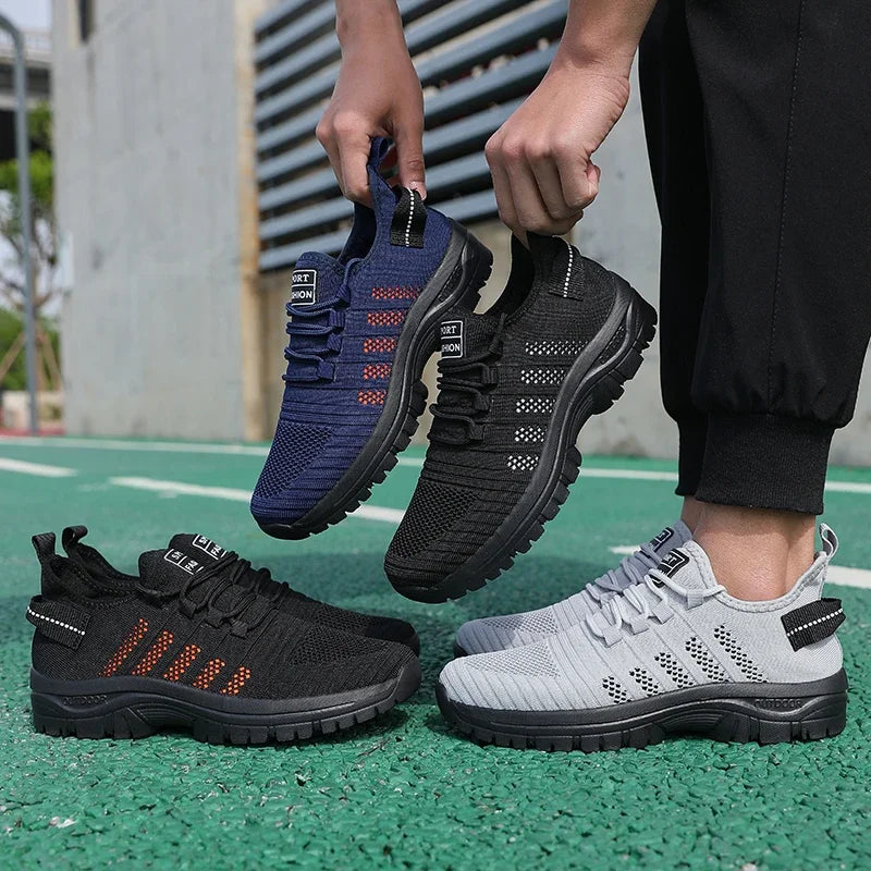 Men’s Breathable Lightweight Running Sneakers Athletic Training Outdoor Shoes