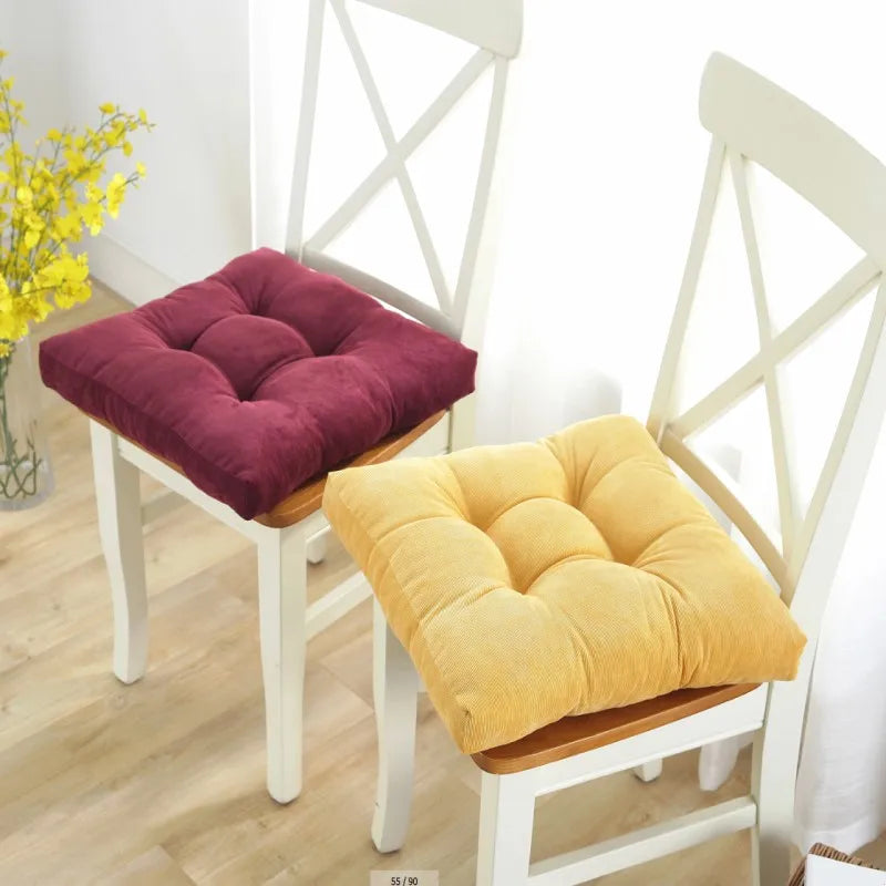 Square Floor Pillow Cushion Meditation Yoga Seating Thick Tufted Mat Pad