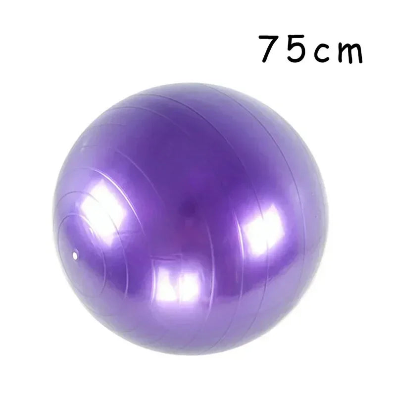 PVC Inflatable Yoga Ball Thickened Fitness Pilates Balance Exercise Ball