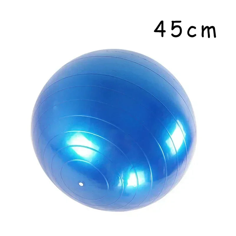 PVC Inflatable Yoga Ball Thickened Fitness Pilates Balance Exercise Ball