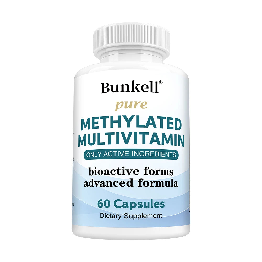 Methylated Multivitamin Capsules Activated B Complex Daily Energy Support