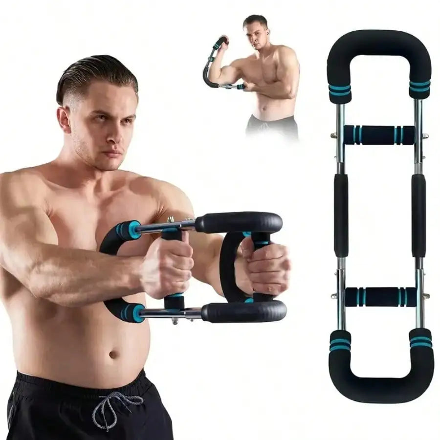 Adjustable Shaker Twister Arm Trainer – Chest & Forearm Strength Workout Equipment