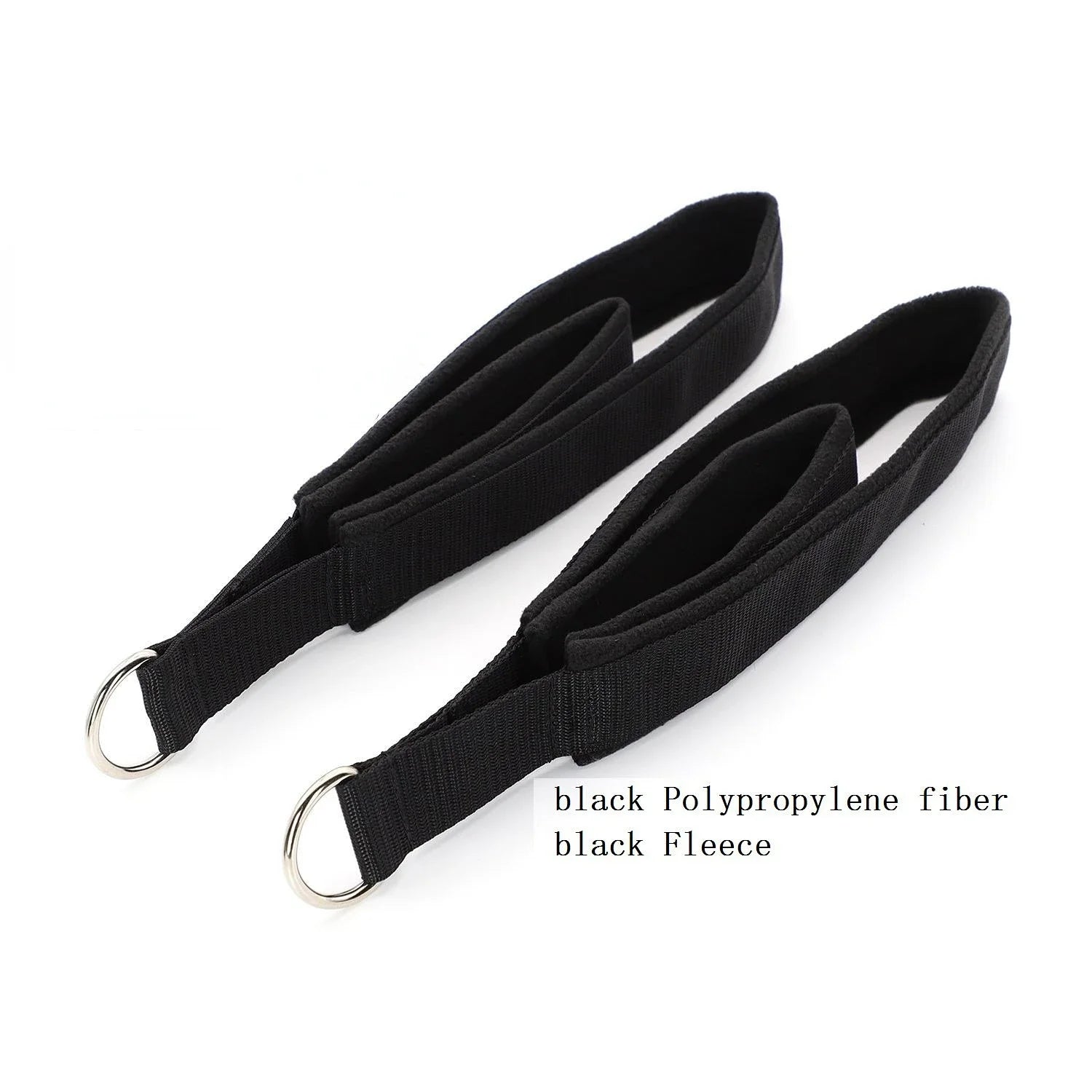 Double Ring Elastic Pilates Stretch Strap Resistance Band Ankle Trainer