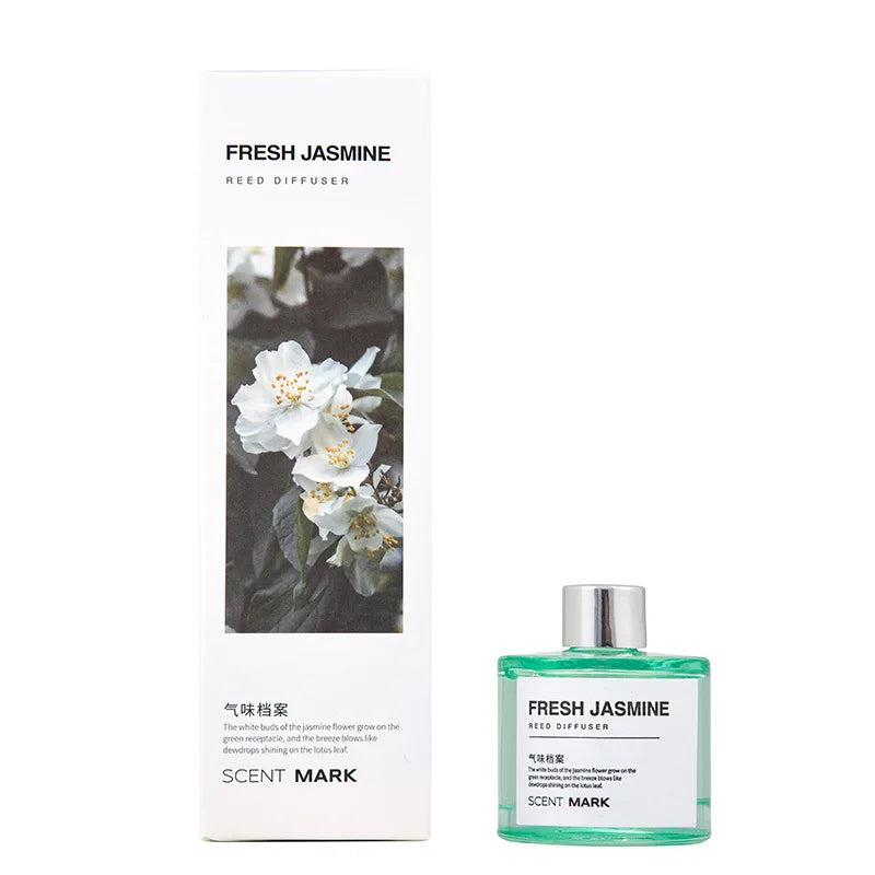 Lavender Jasmine Reed Diffuser Set 50ml Home Aromatherapy Fragrance Sticks