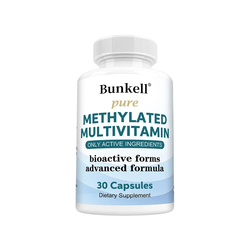 Methylated Multivitamin Capsules Activated B Complex Daily Energy Support