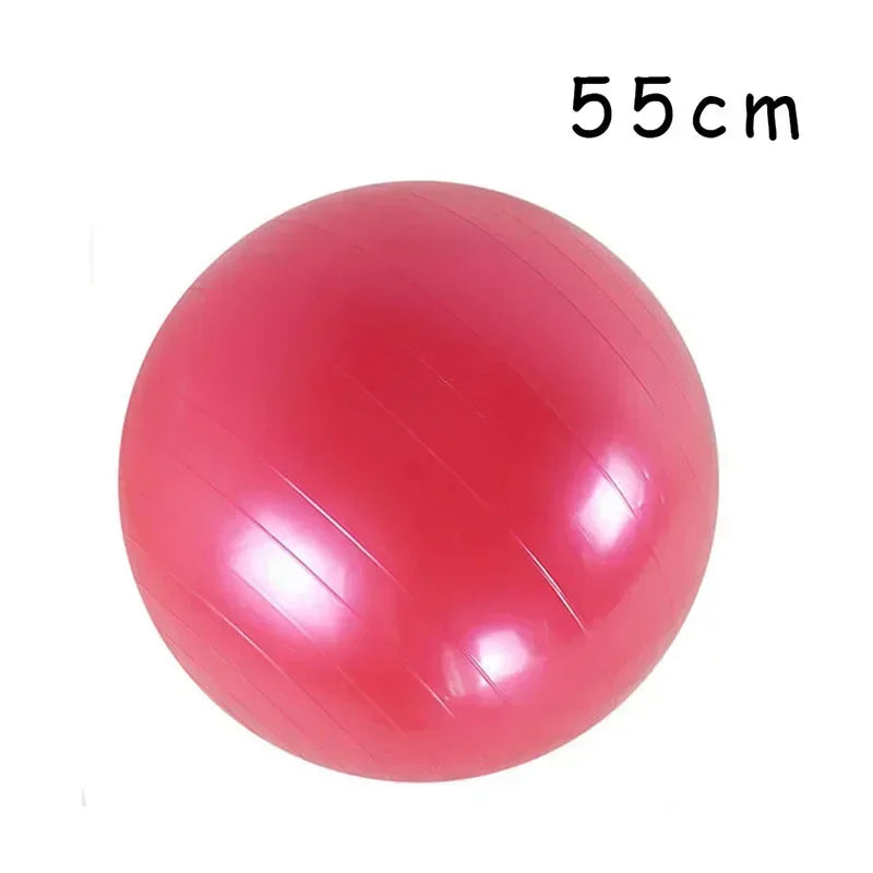 PVC Inflatable Yoga Ball Thickened Fitness Pilates Balance Exercise Ball