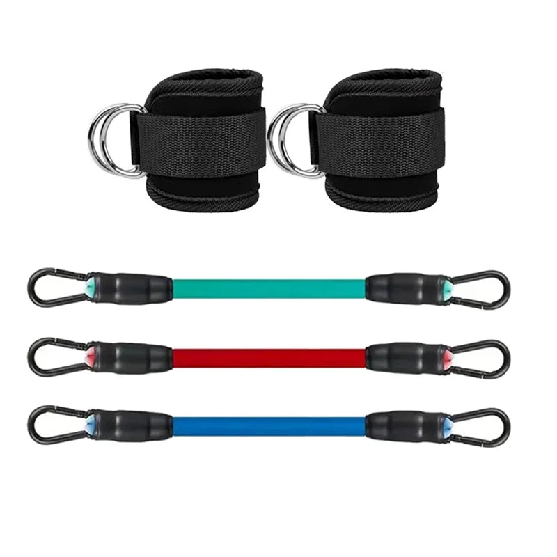 Ankle Straps Resistance Bands Set for Gym Yoga Fitness Training