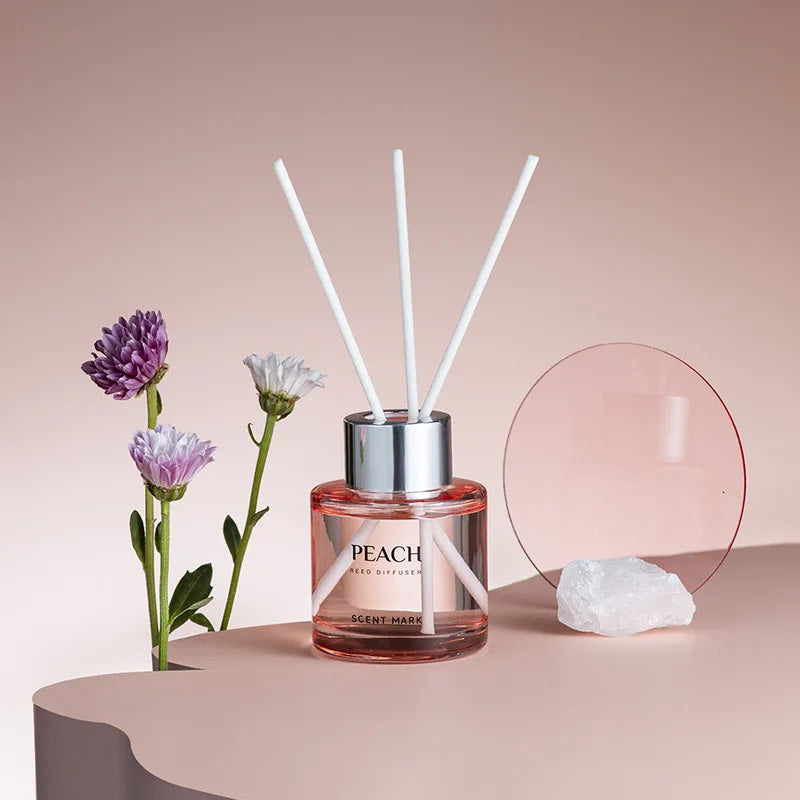 Lavender Jasmine Reed Diffuser Set 50ml Home Aromatherapy Fragrance Sticks