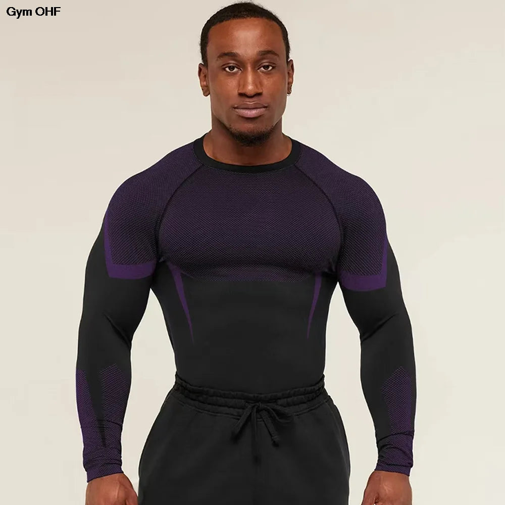 Men’s Compression Running T-Shirt Short Sleeve Gym Fitness Sports Top SHARK