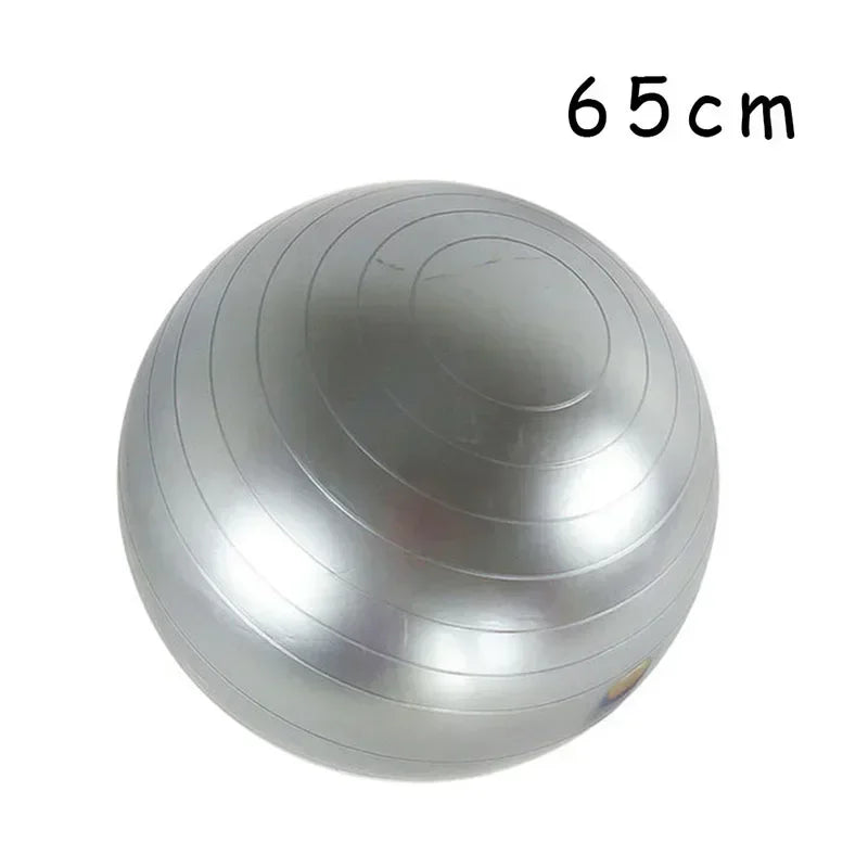 PVC Inflatable Yoga Ball Thickened Fitness Pilates Balance Exercise Ball