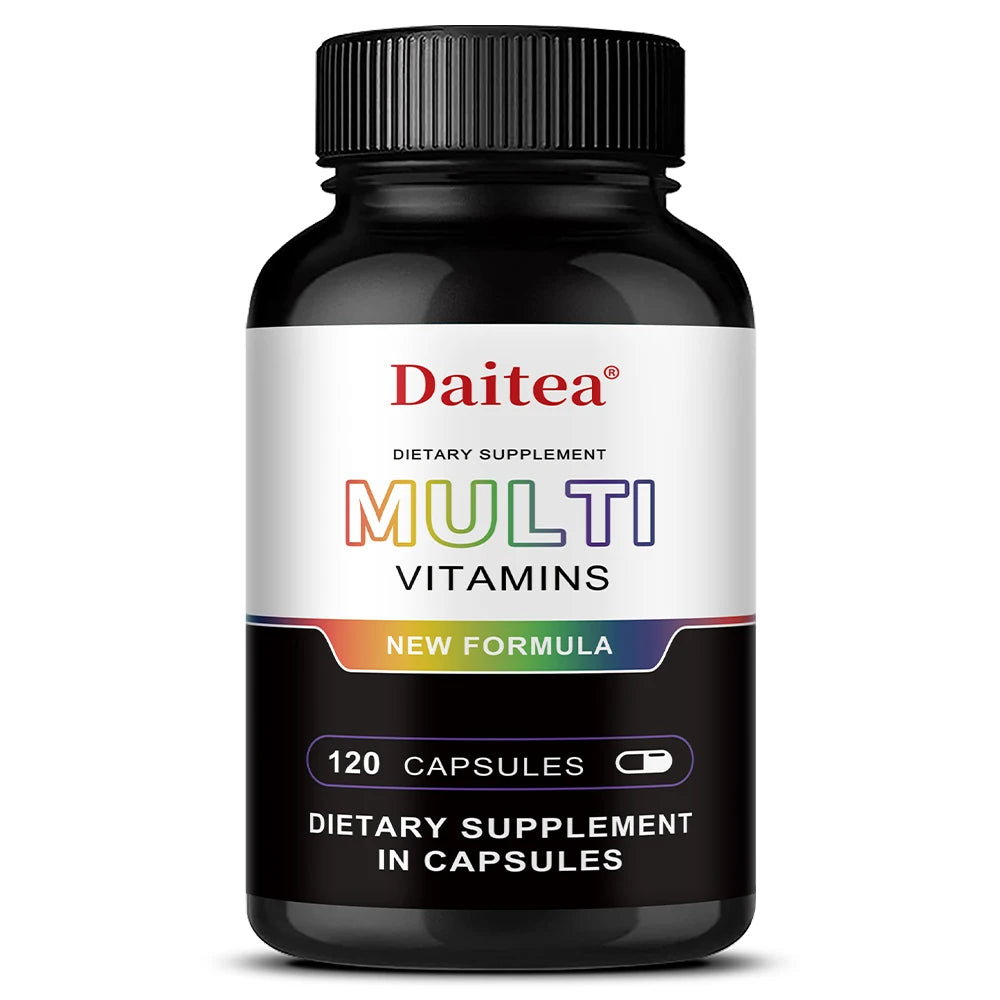 Multivitamin & Mineral Capsules Energy Muscle Immune Support Formula