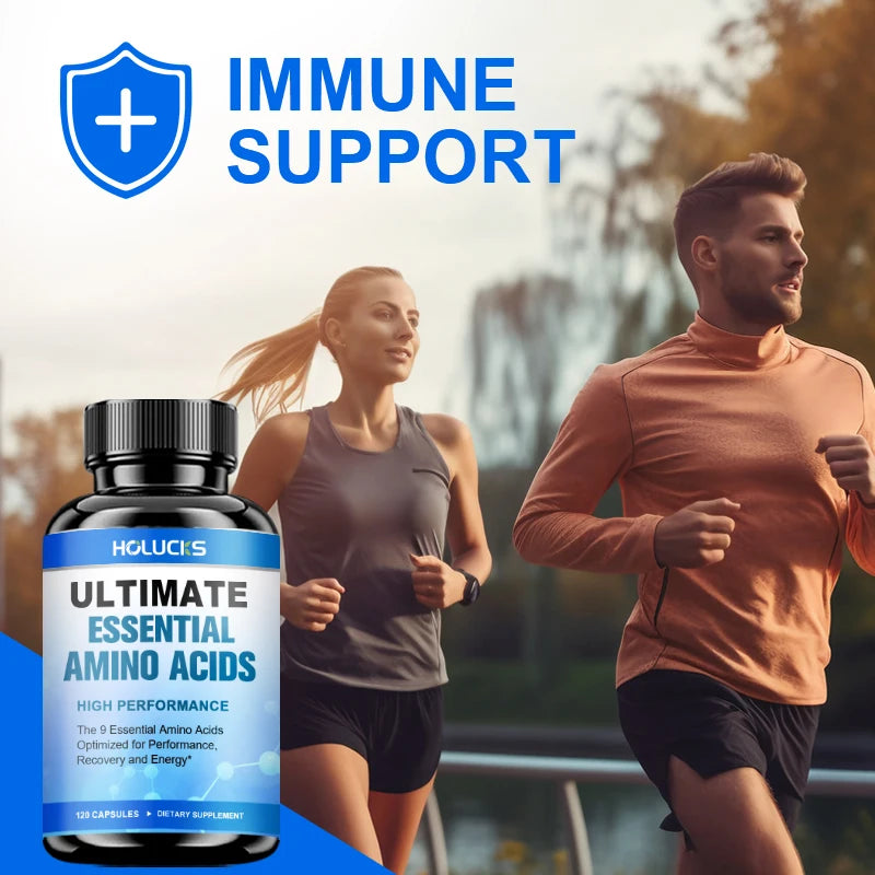 Advanced Amino Acid Capsules Strength Muscle Mass Endurance Support