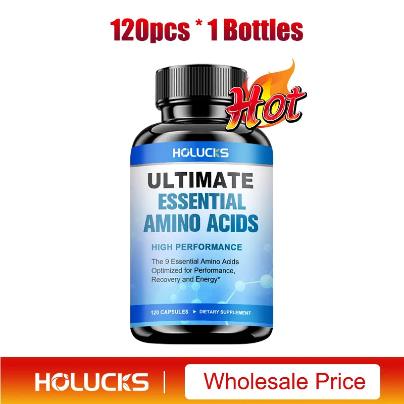 Advanced Amino Acid Capsules Strength Muscle Mass Endurance Support
