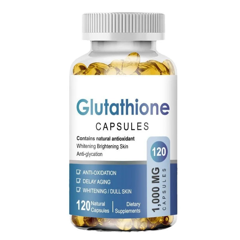 Glutathione 1000mg Antioxidant Liver Brain Support Supplement Capsules