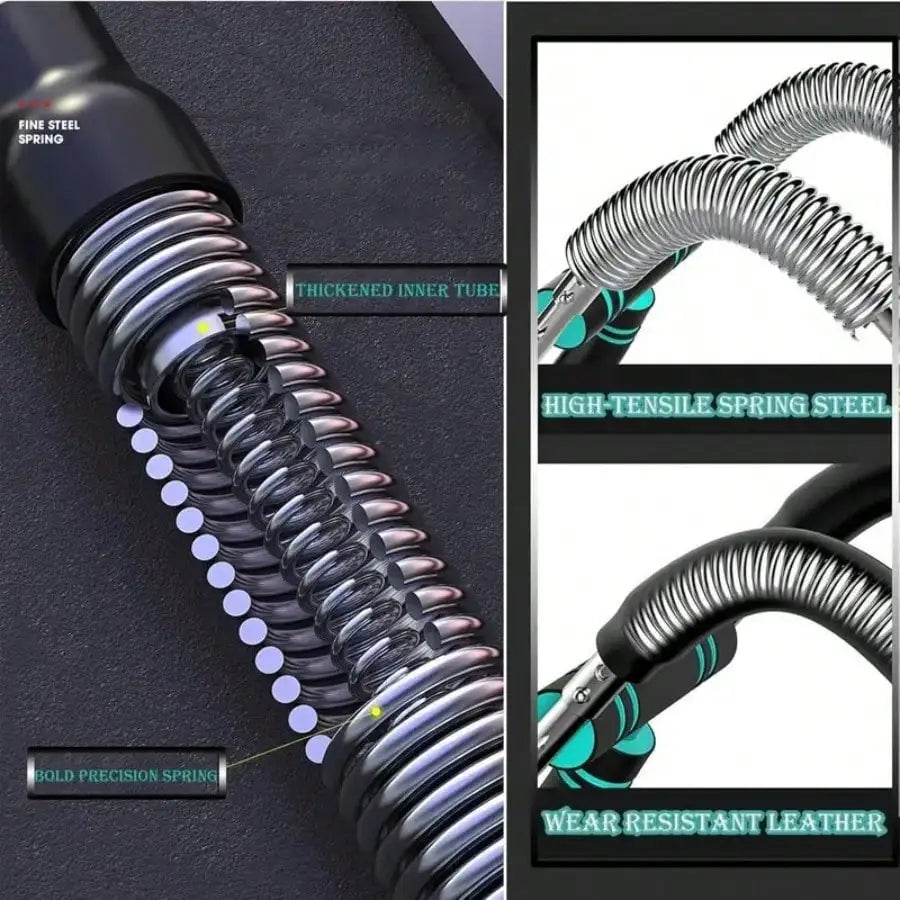 Adjustable Shaker Twister Arm Trainer – Chest & Forearm Strength Workout Equipment