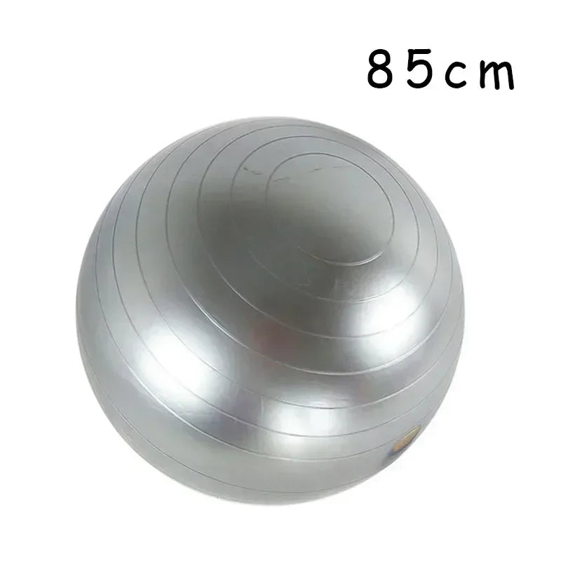 PVC Inflatable Yoga Ball Thickened Fitness Pilates Balance Exercise Ball