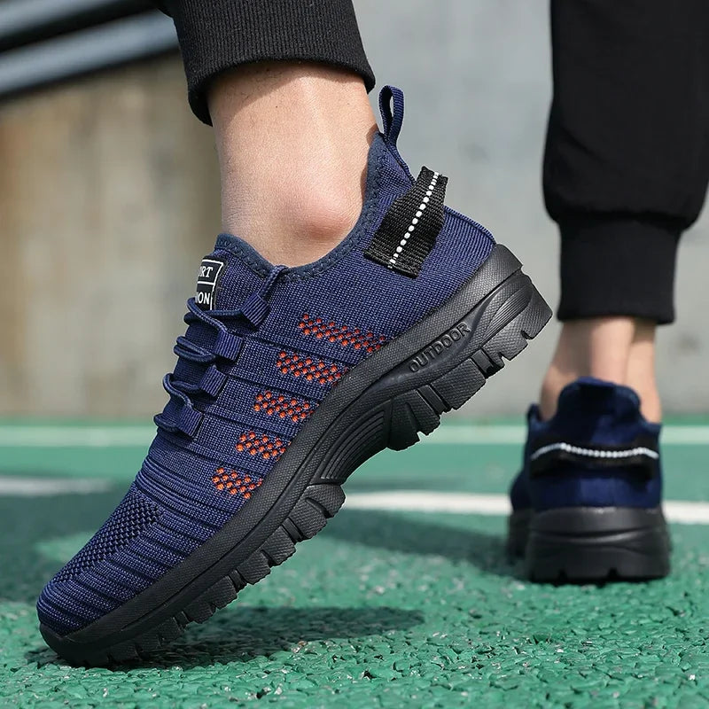 Men’s Breathable Lightweight Running Sneakers Athletic Training Outdoor Shoes