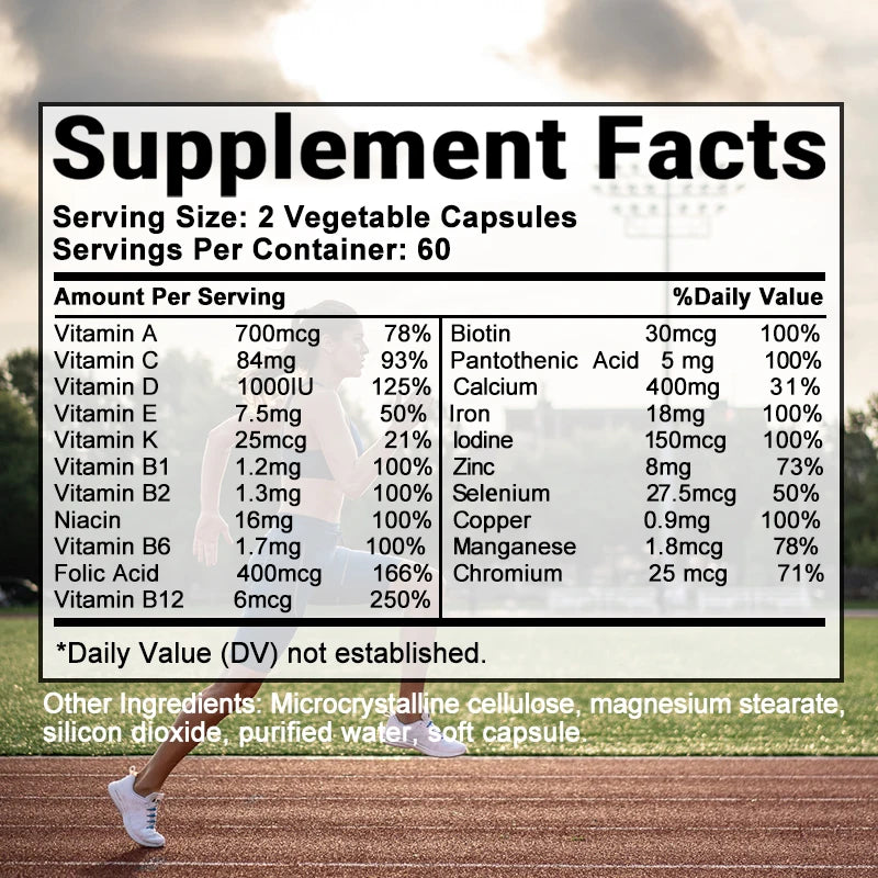 Daily Multivitamin & Mineral Supplement