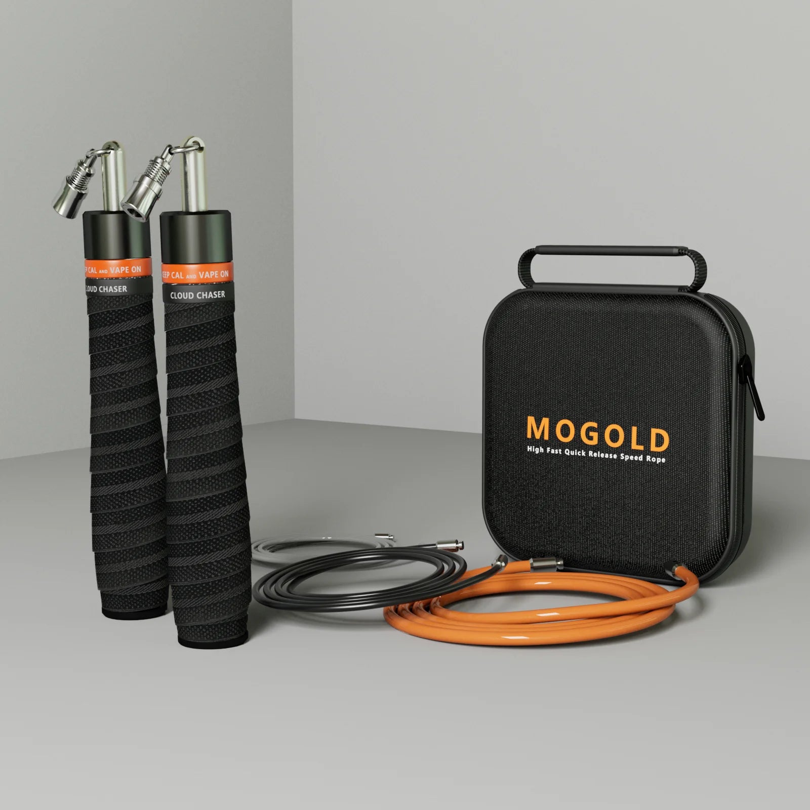 MOGOLD 3-Rope Jump Rope Set