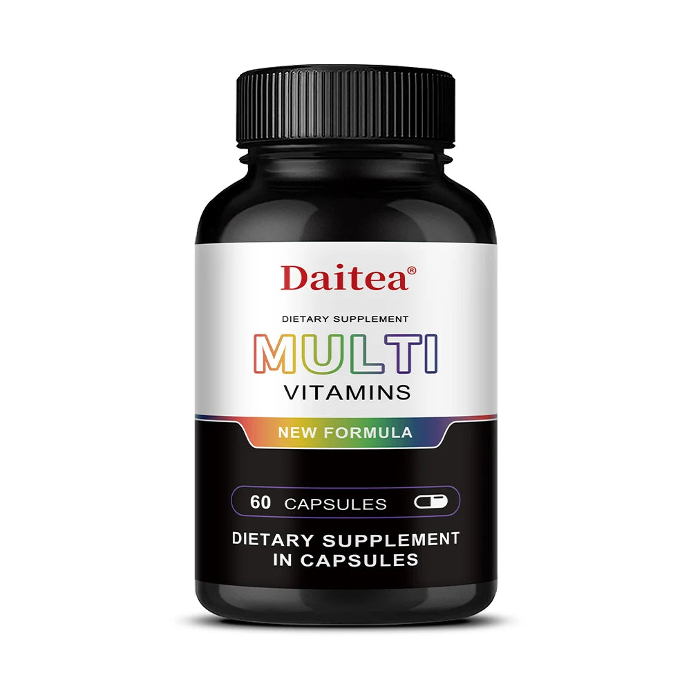 Multivitamin & Mineral Capsules Energy Muscle Immune Support Formula