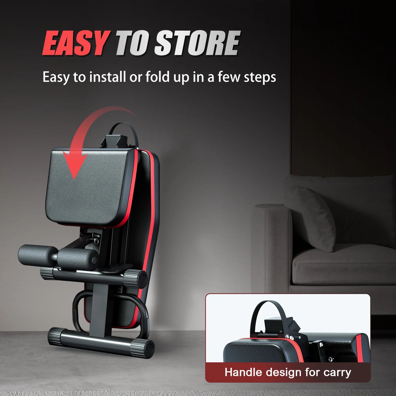 14-in-1 Foldable Weight Bench – 1000 lbs Capacity Adjustable Dumbbell & Sit-Up Bench