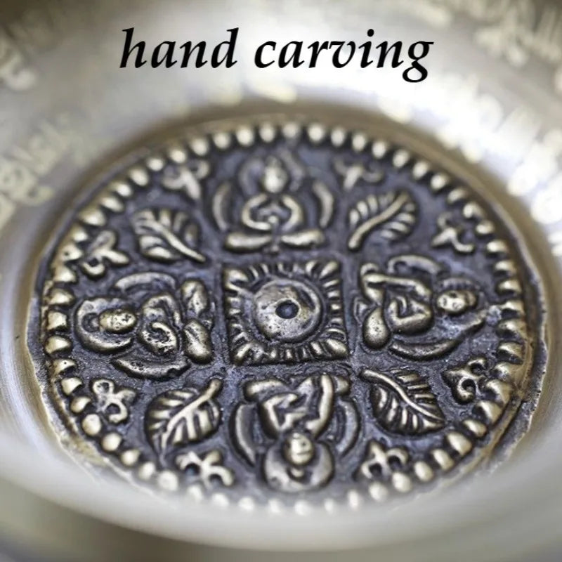 Handmade Copper Tibetan Singing Bowl Yoga Meditation Sound Healing Bowl