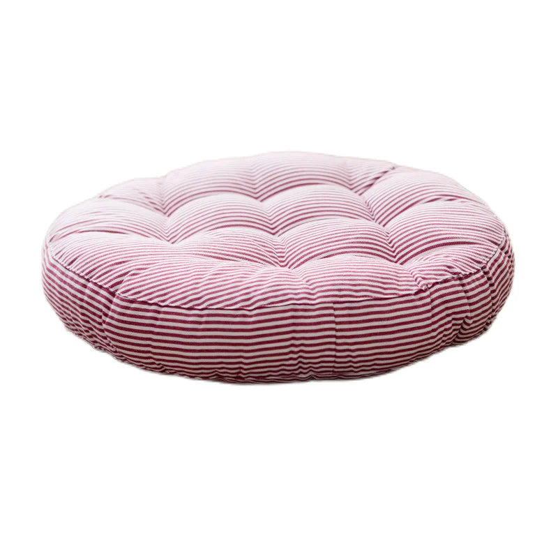 Large Round Cotton Linen Floor Cushion Meditation Yoga Tatami Seat Pad