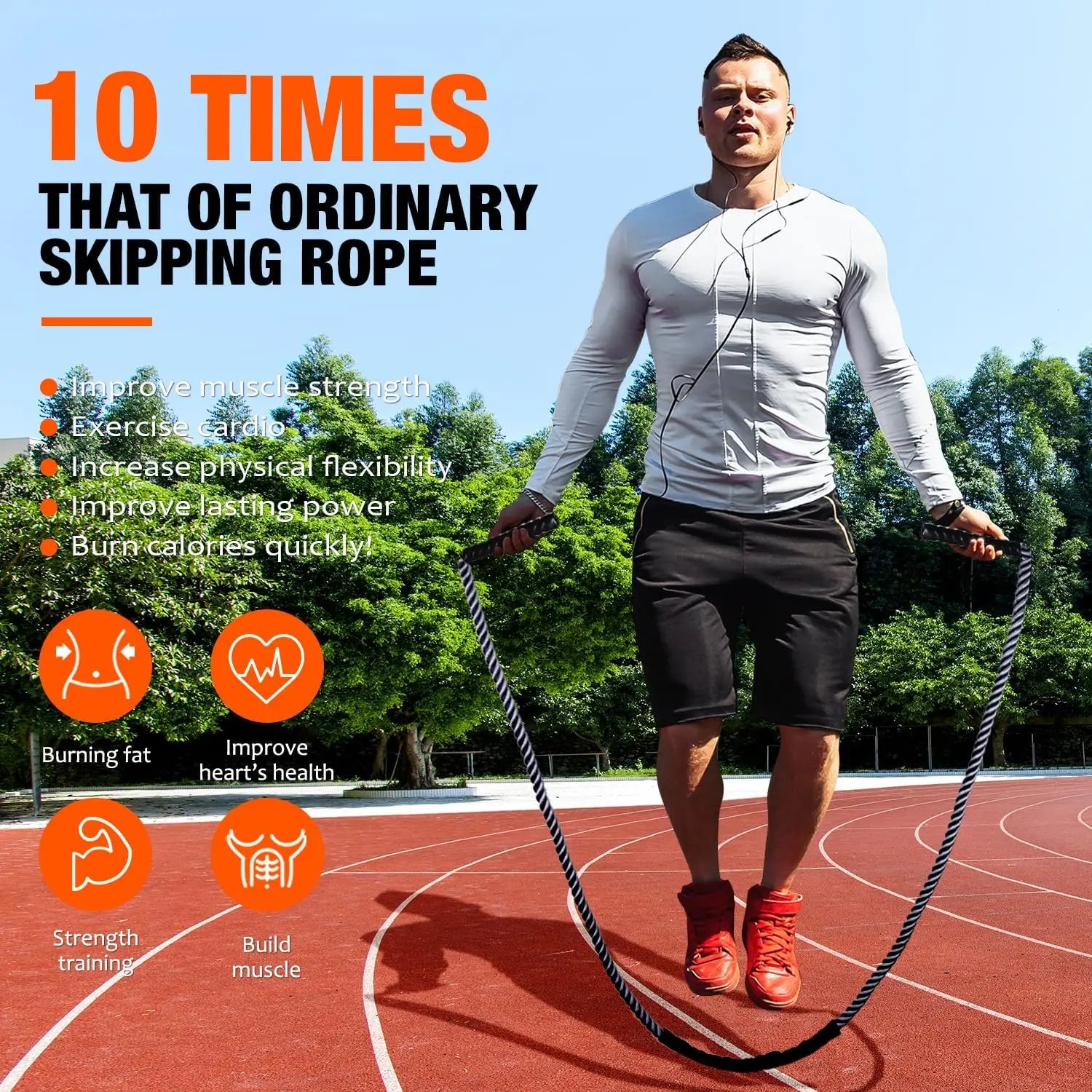 Weighted Fitness Jump Rope